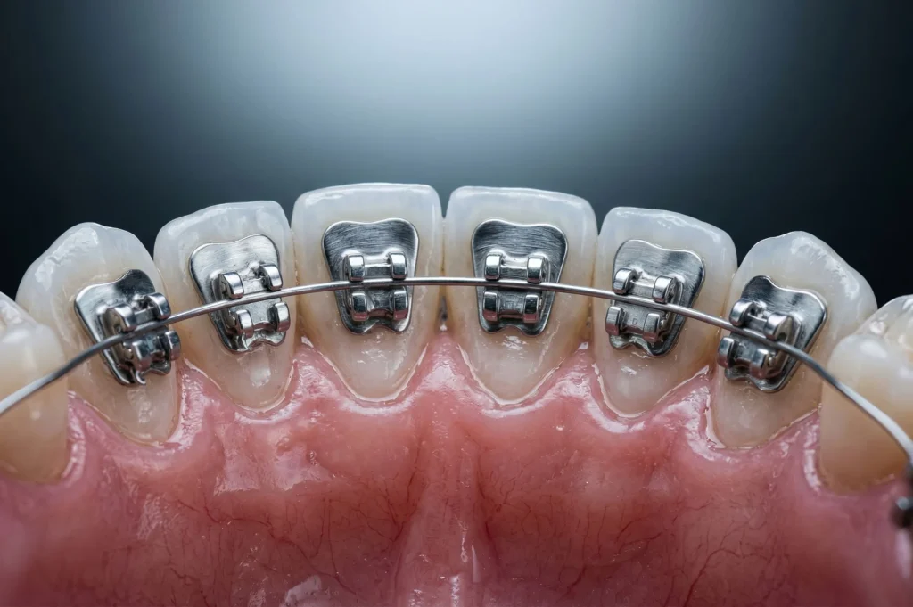 Lingual braces type