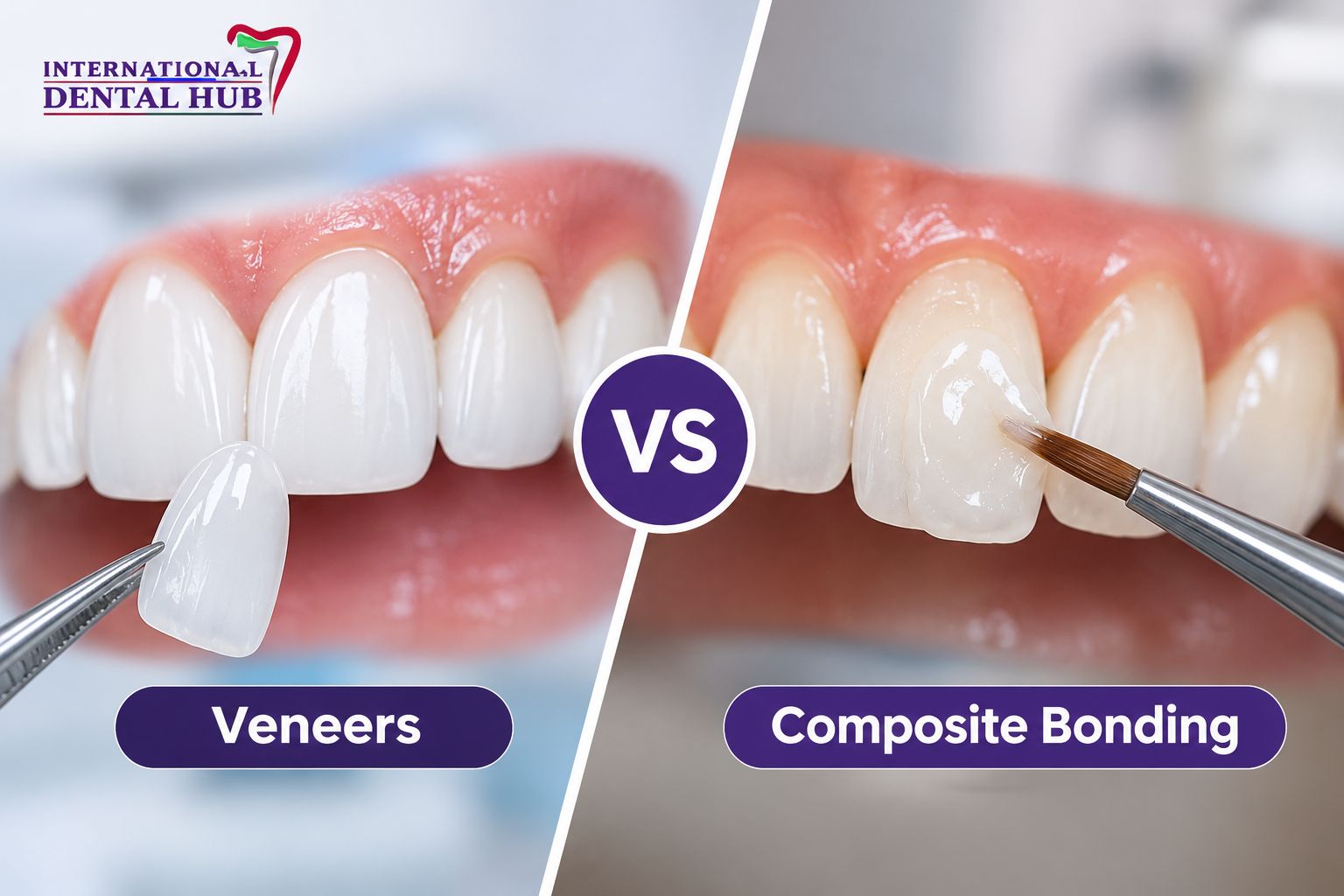 Veneers vs Composite bonding